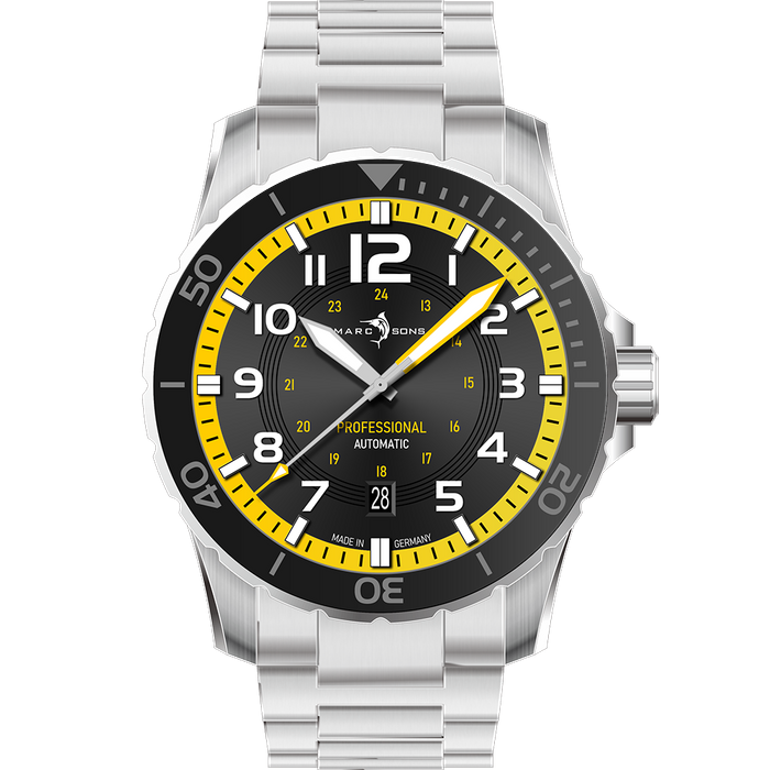 Yellow Black Ceramic - 42,5mm