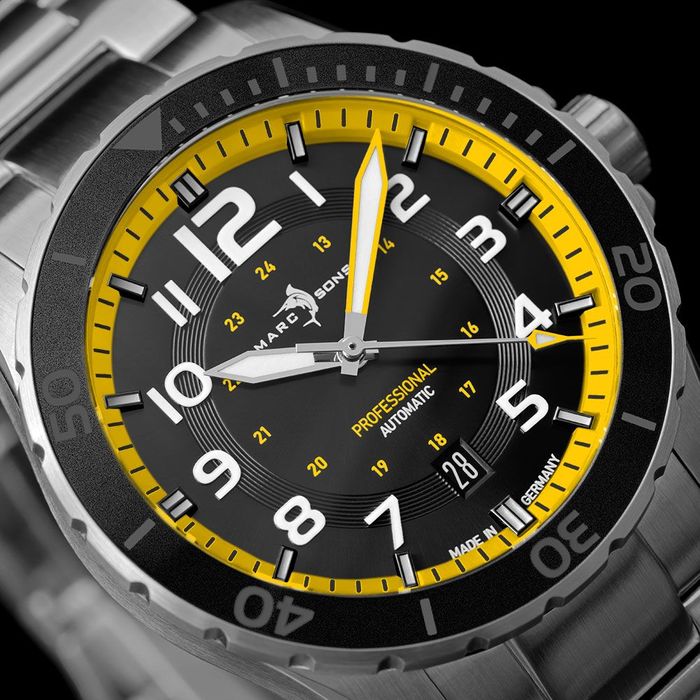 Yellow Black Ceramic - 42,5mm