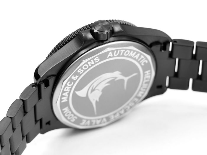 Military Diver Black DLC - 42.5mm