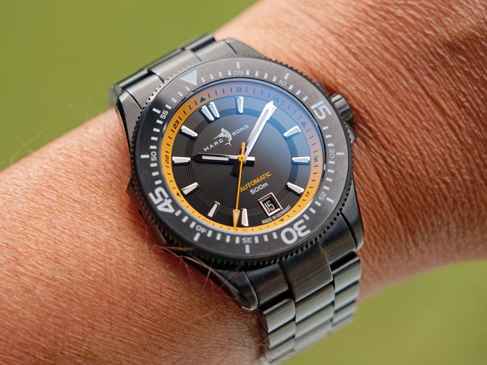 Military Diver Black DLC - 42.5mm