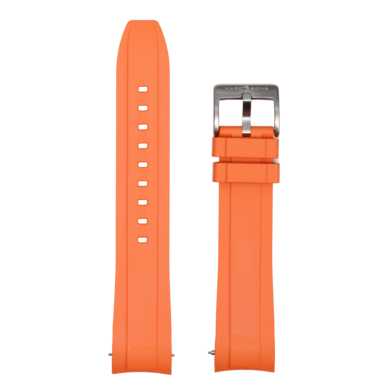 Rundanstoß FKM Kautschukband orange 22,0 mm