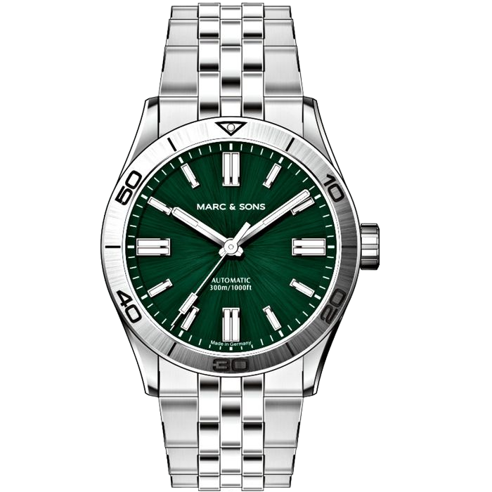 ELEGANCE GREEN - 39.5mm 