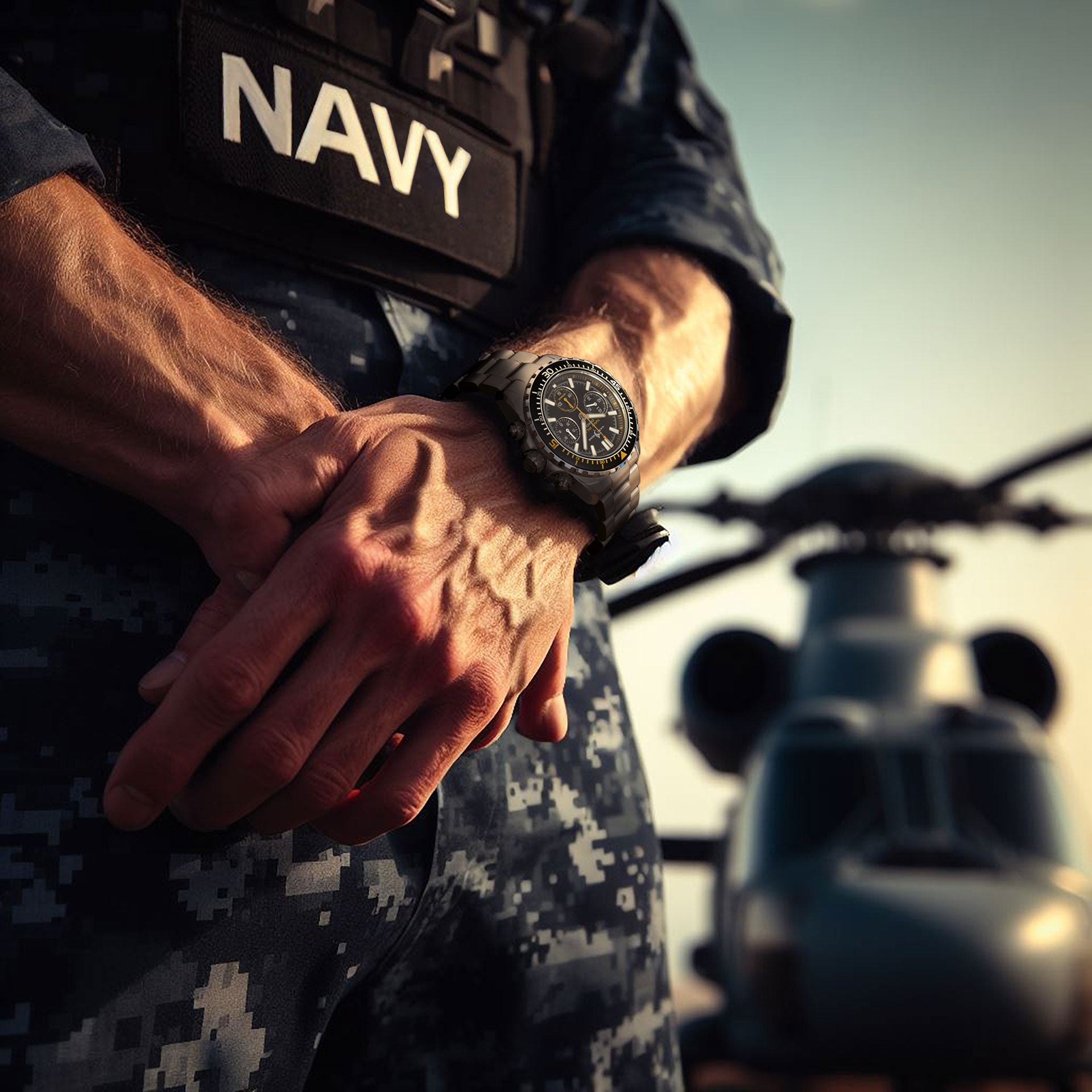 Navy Pilot Chronograph